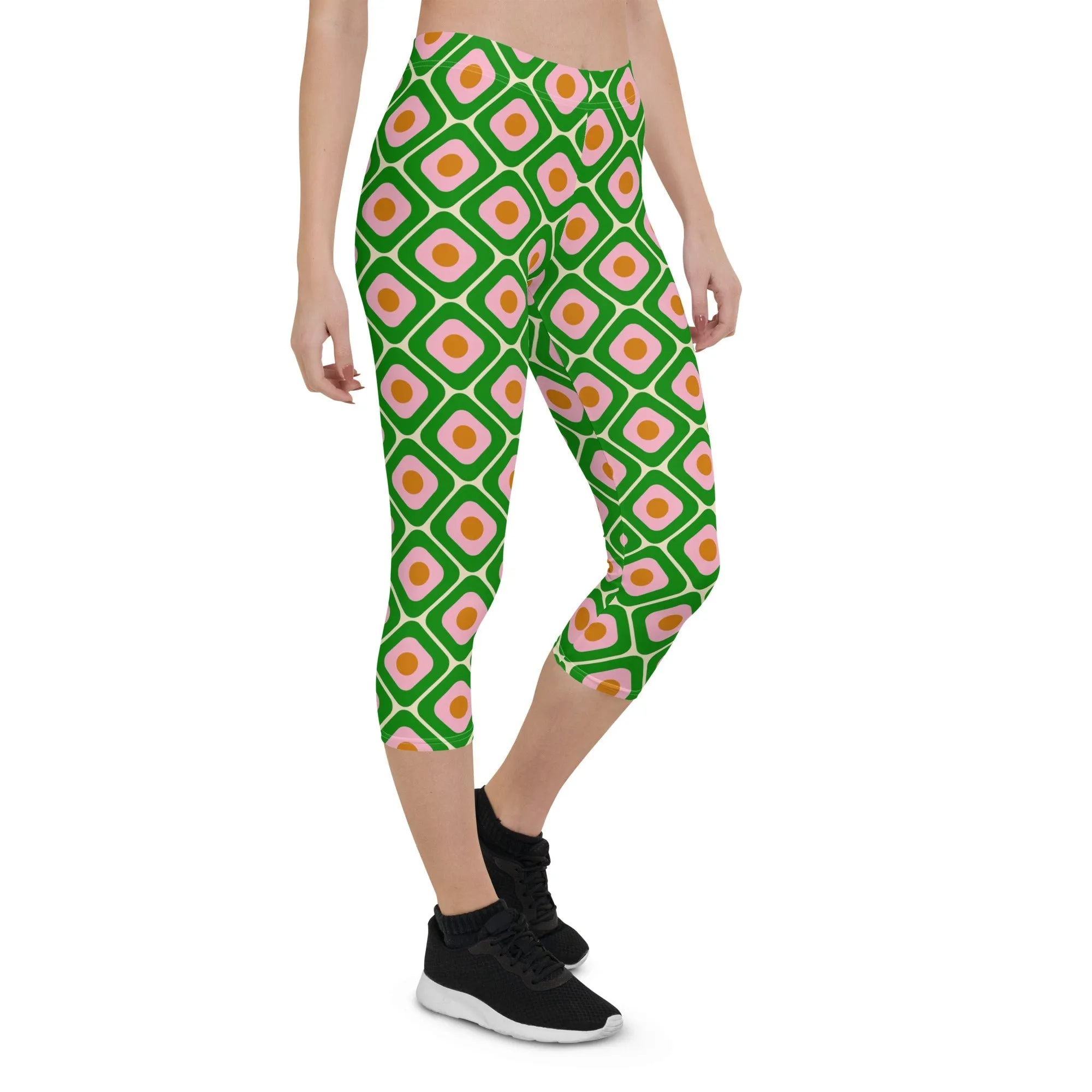 70s Retro Pattern Capris