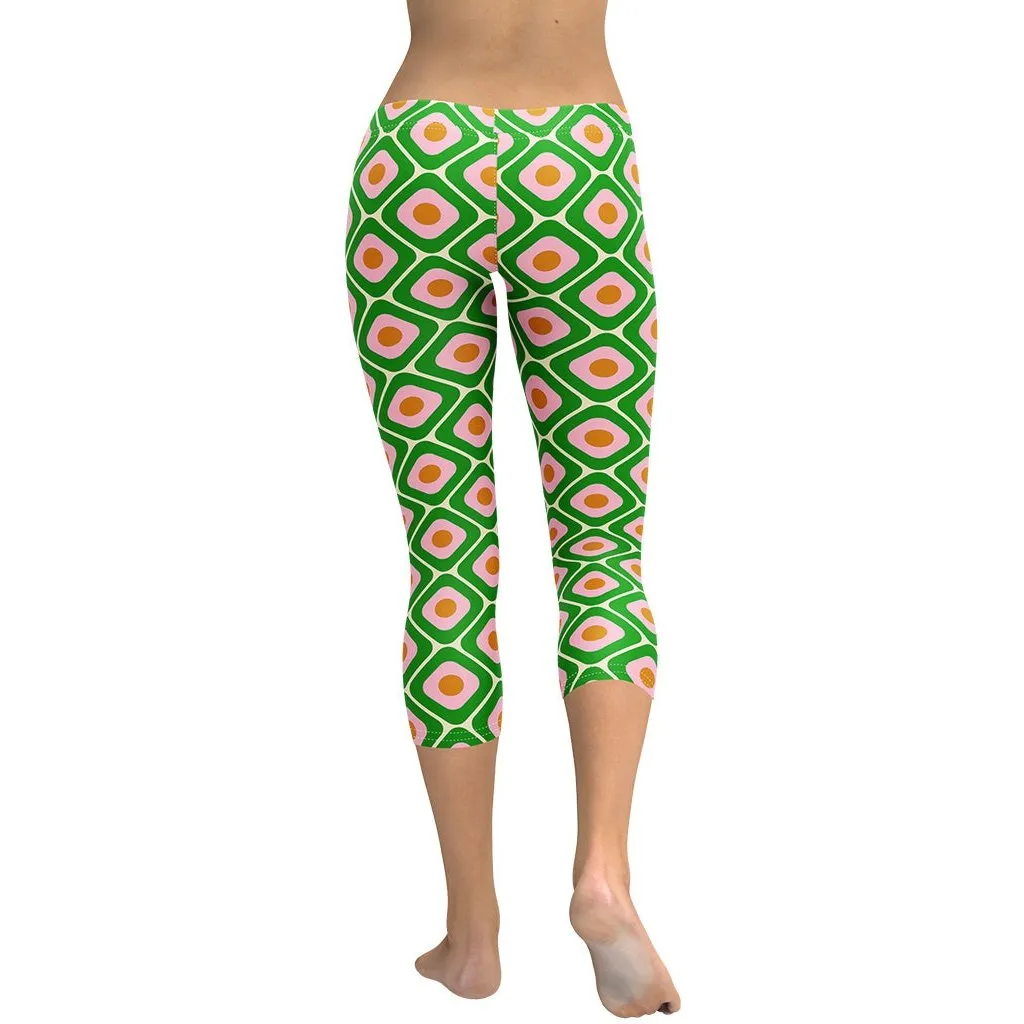 70s Retro Pattern Capris