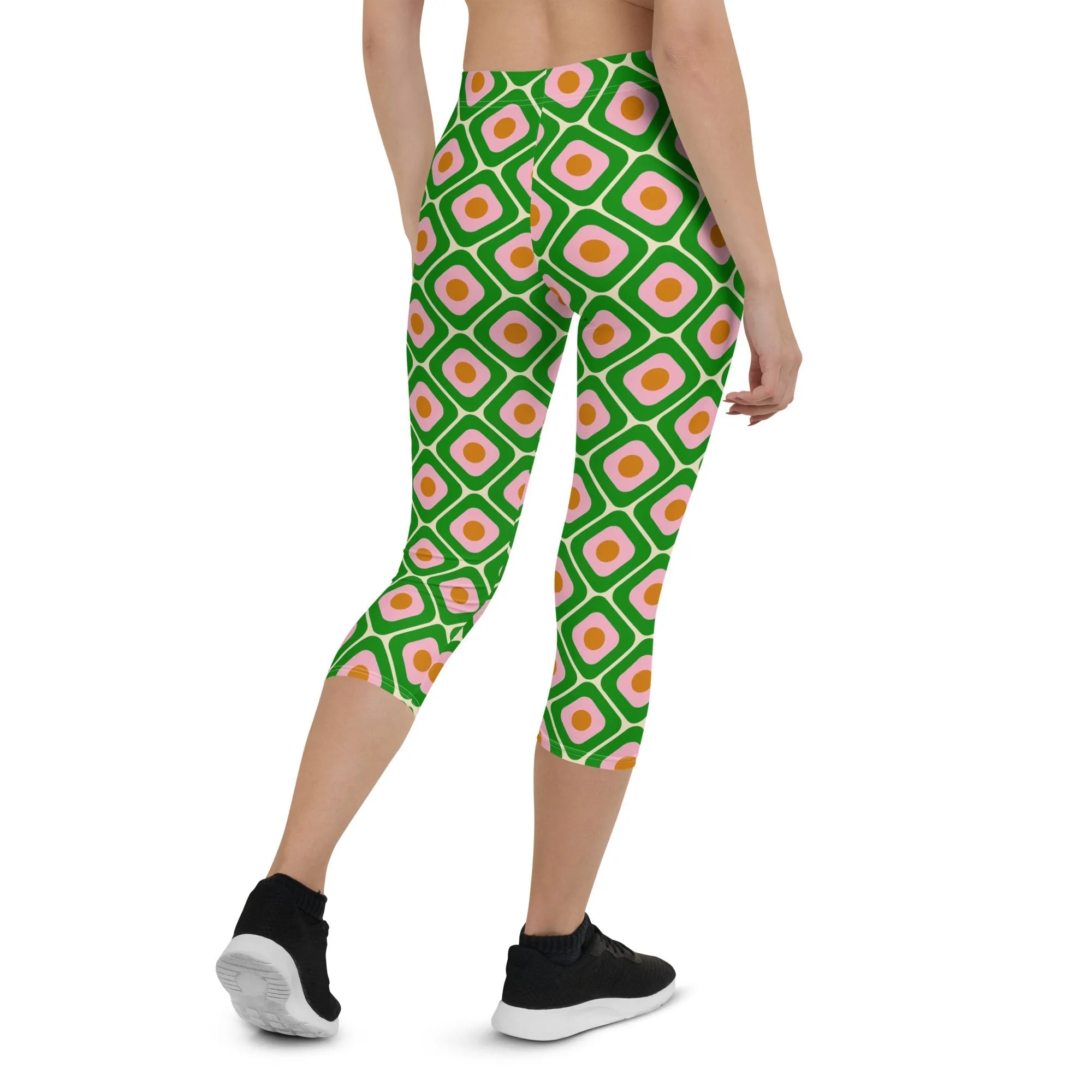 70s Retro Pattern Capris