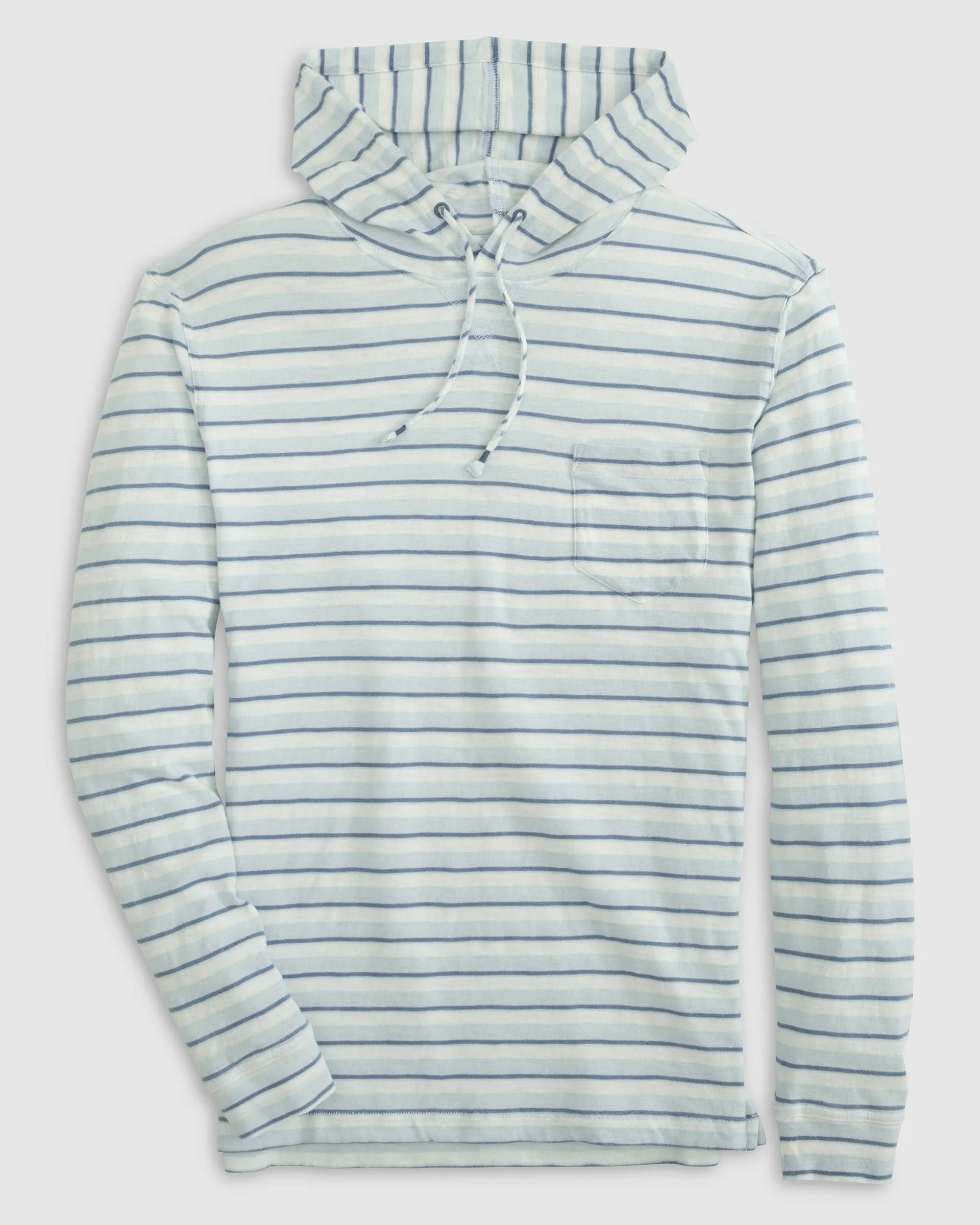 Anthony Indigo Striped Hoodie