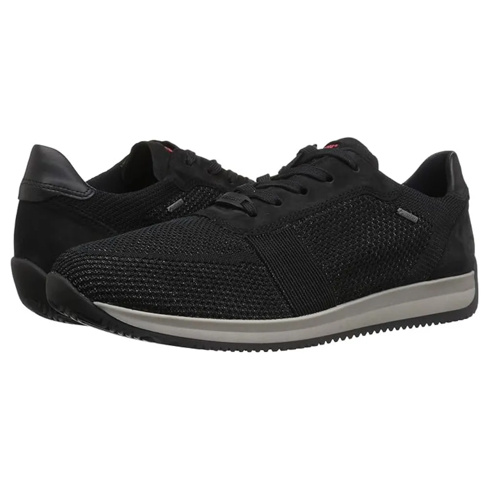 Ara Luca Black Knitted Sneaker (Men's)