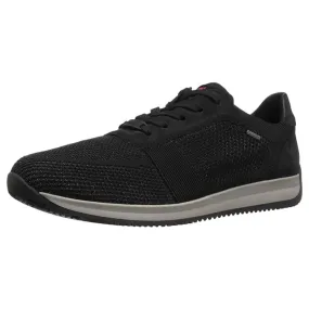 Ara Luca Black Knitted Sneaker (Men's)