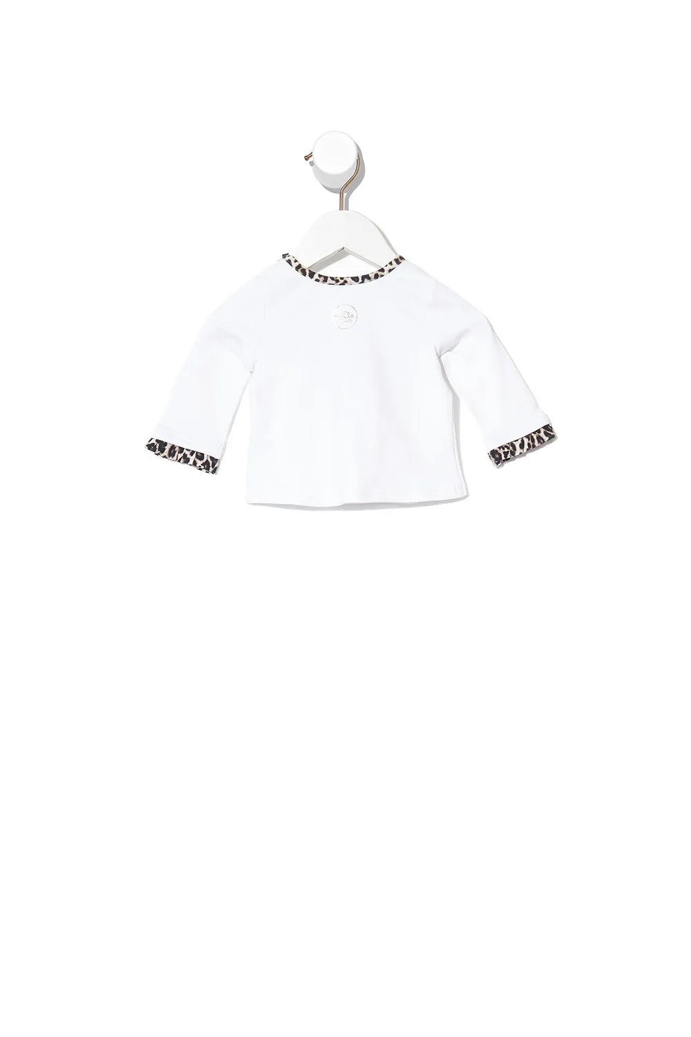 BABIES LONG SLEEVE TOP WITH FRILL NOMADIC NYMPH