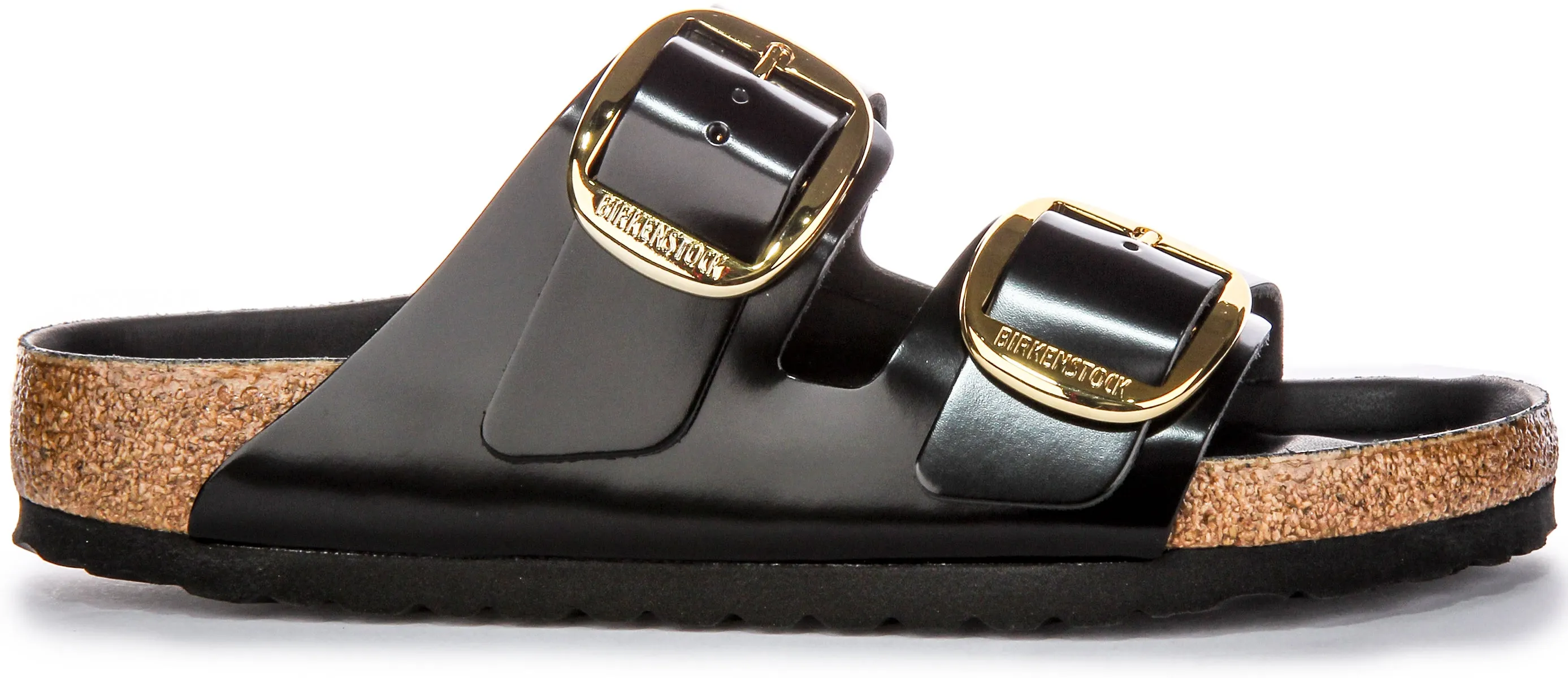 Birkenstock Arizona Big Buckle In Black | Regular Fit