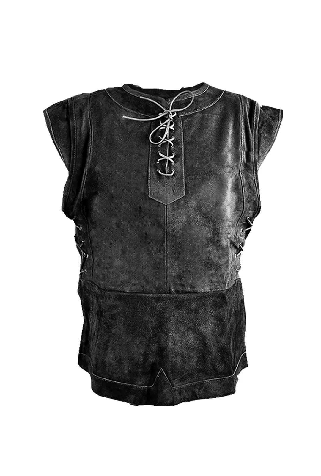 Black Medieval Tunic Shirt