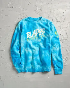 Blades Sisters Wrestling Dye Crewneck