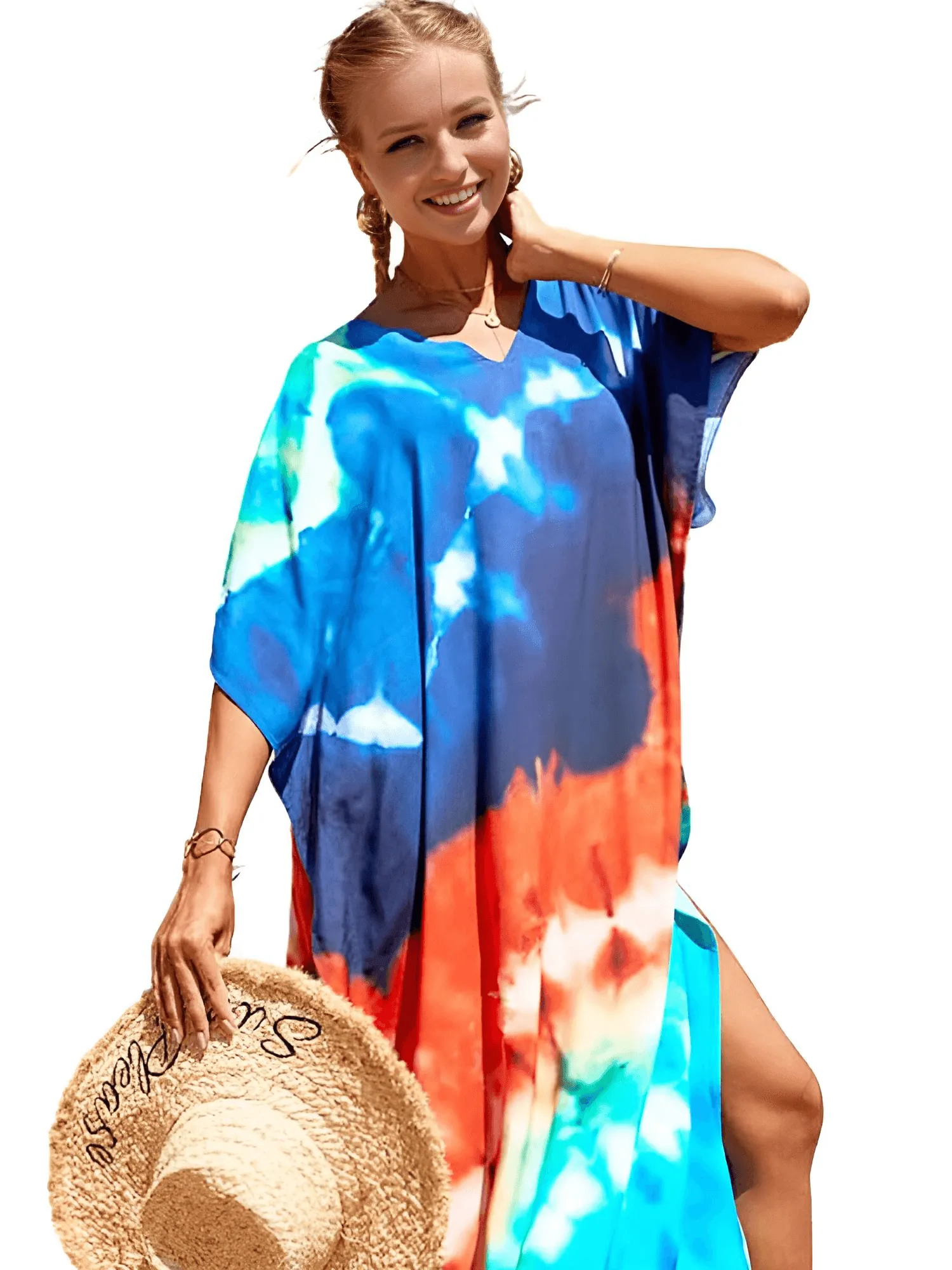 Bohemian V-Neck Batwing Sleeve Caftan For Women - 39 Styles!