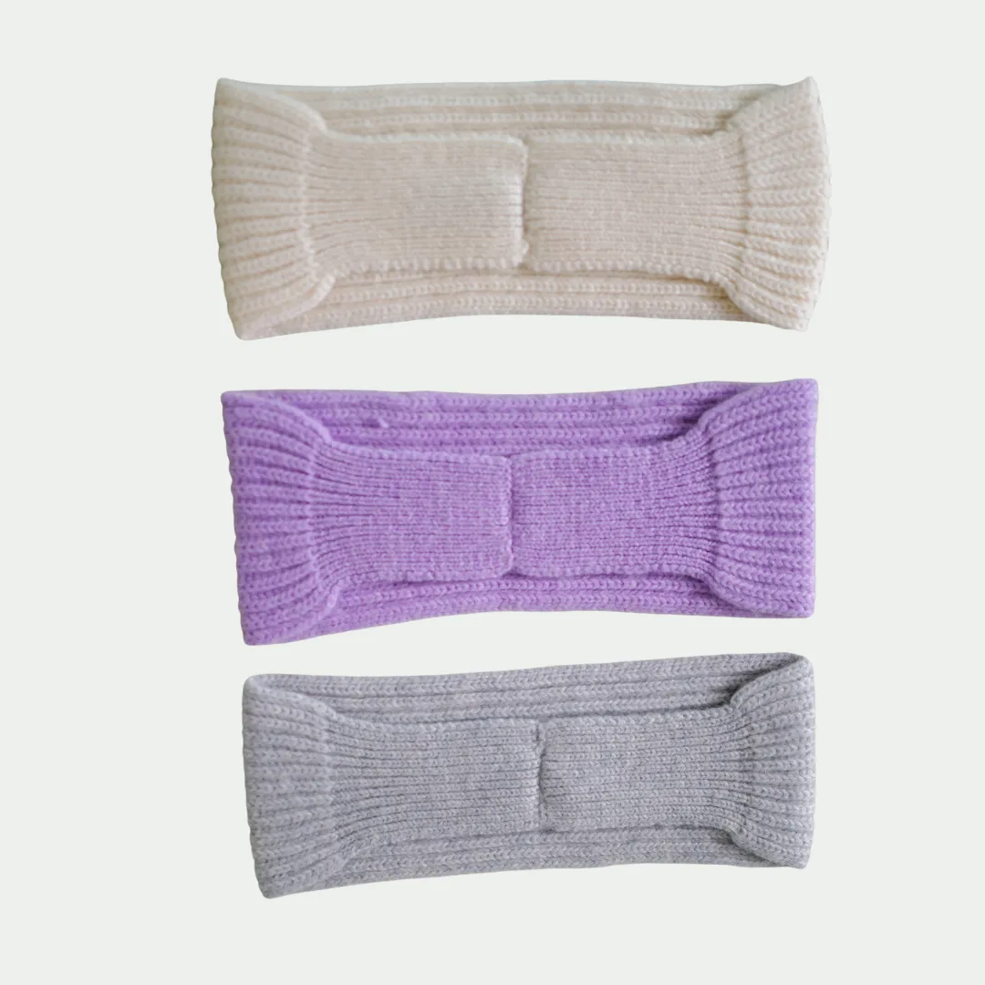 cashmere ribbed headband