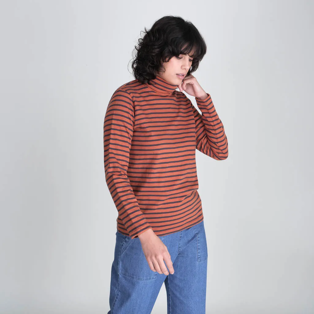 Classic Turtle Neck Sailor Top