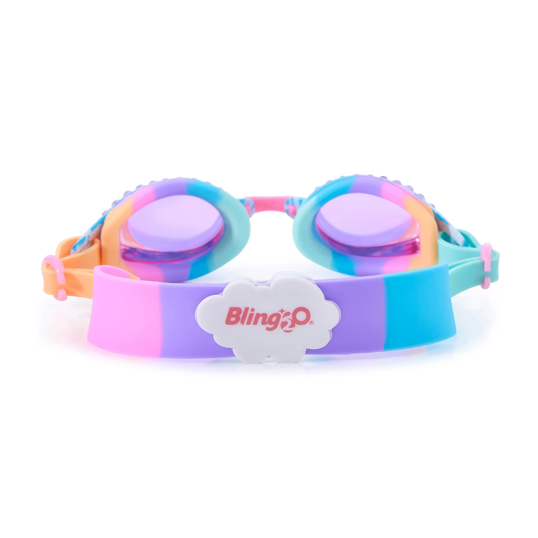 Cloud Blue Sunny Day Kids' Swim Goggles