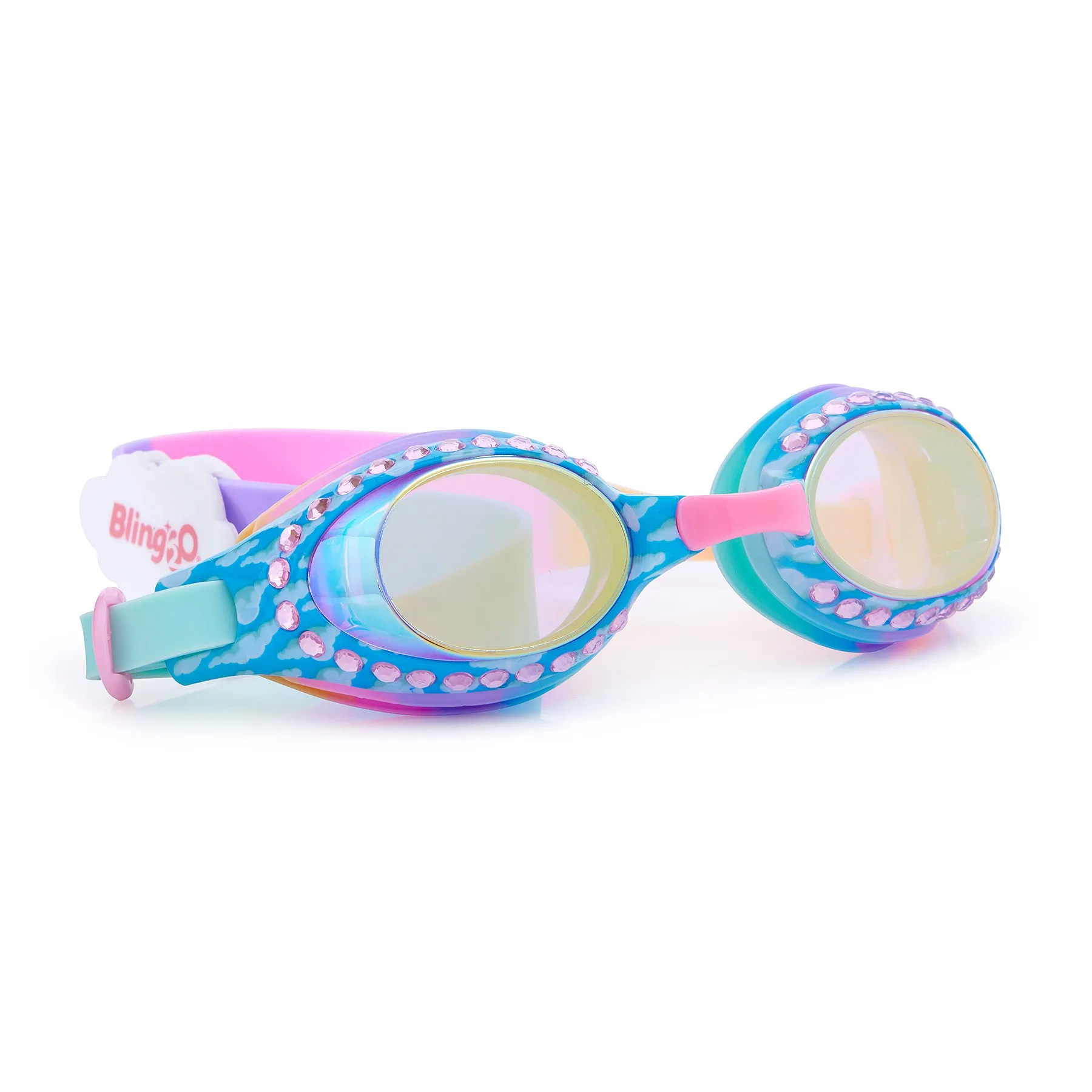 Cloud Blue Sunny Day Kids' Swim Goggles