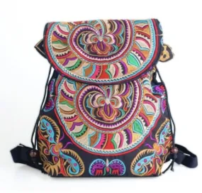 Colorful Bohemian Backpacks - Embroidered Boho Backpack