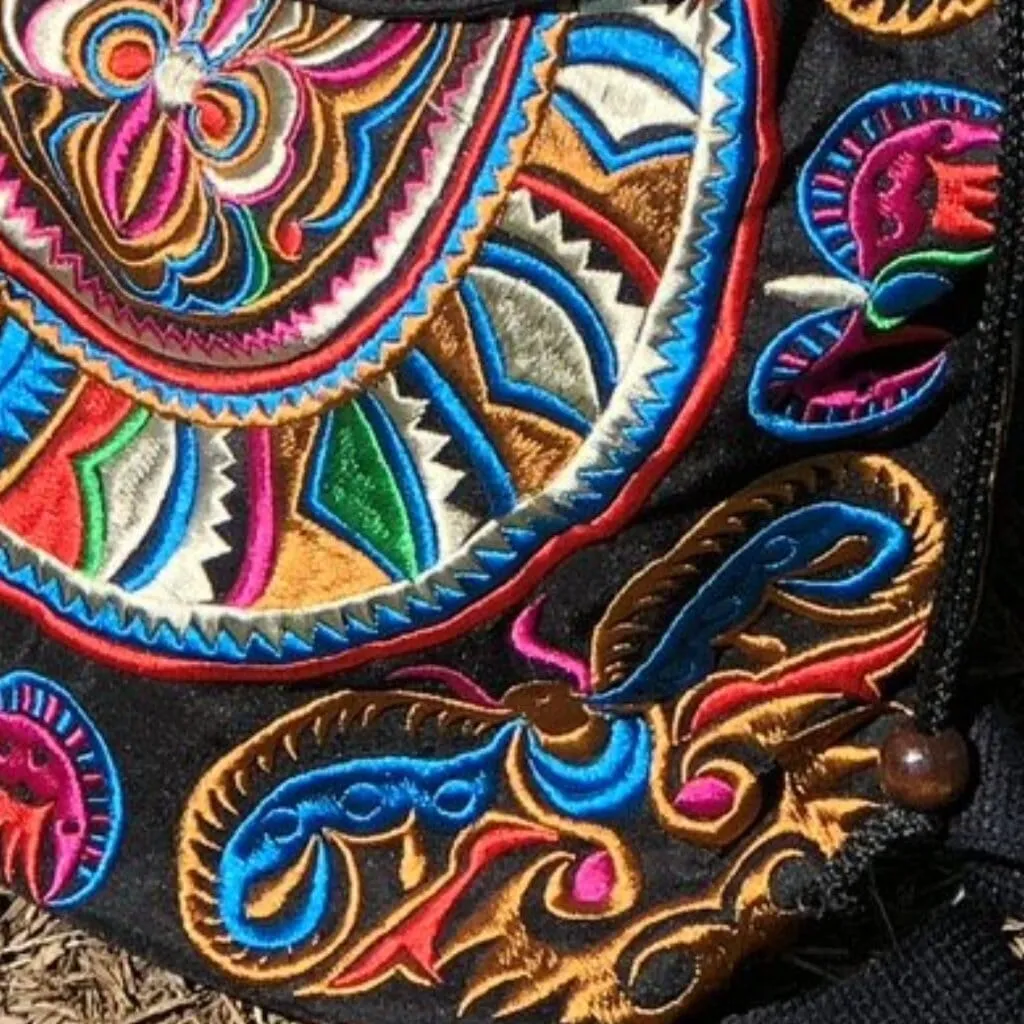 Colorful Bohemian Backpacks - Embroidered Boho Backpack