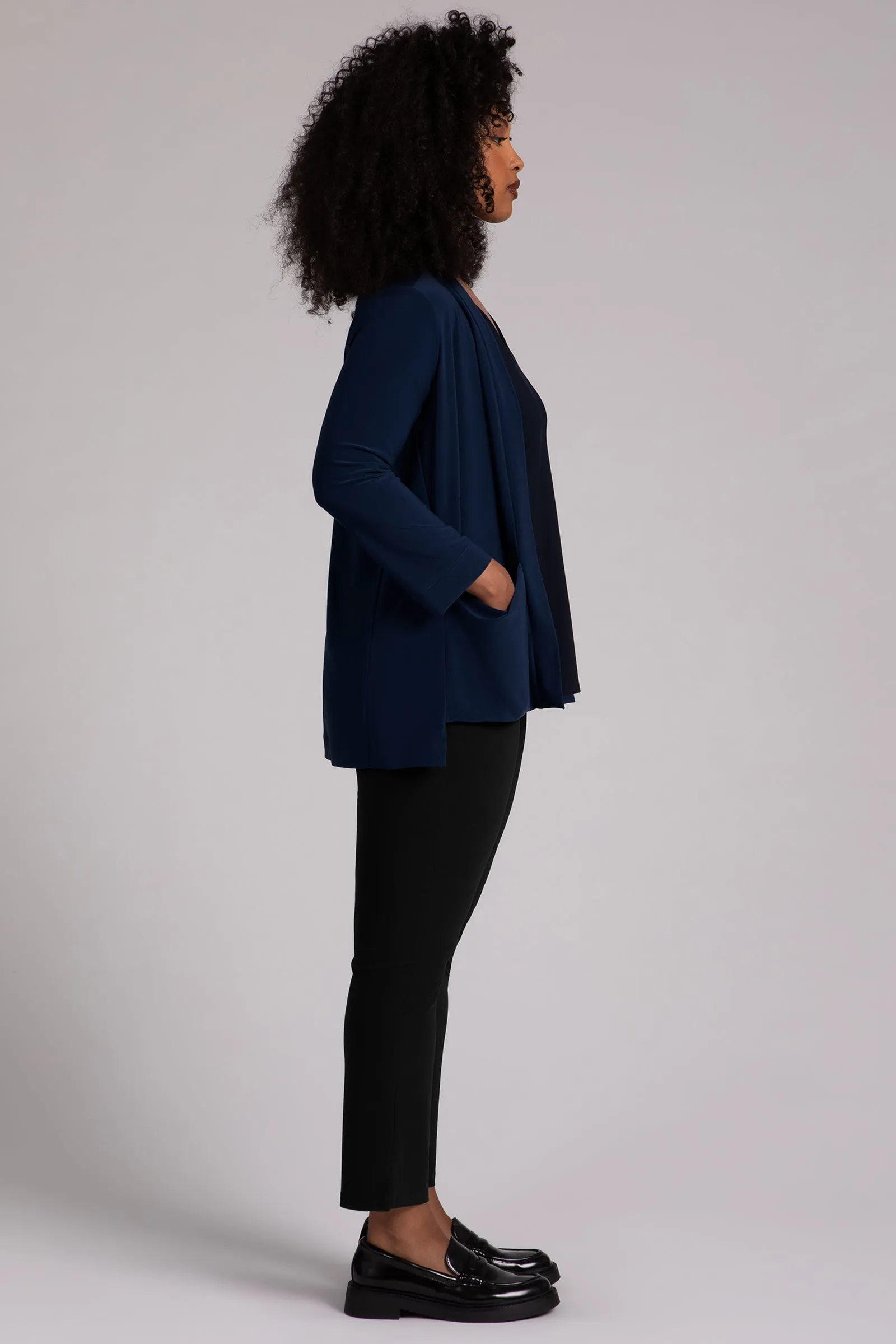 Core Cardigan Plus | Navy