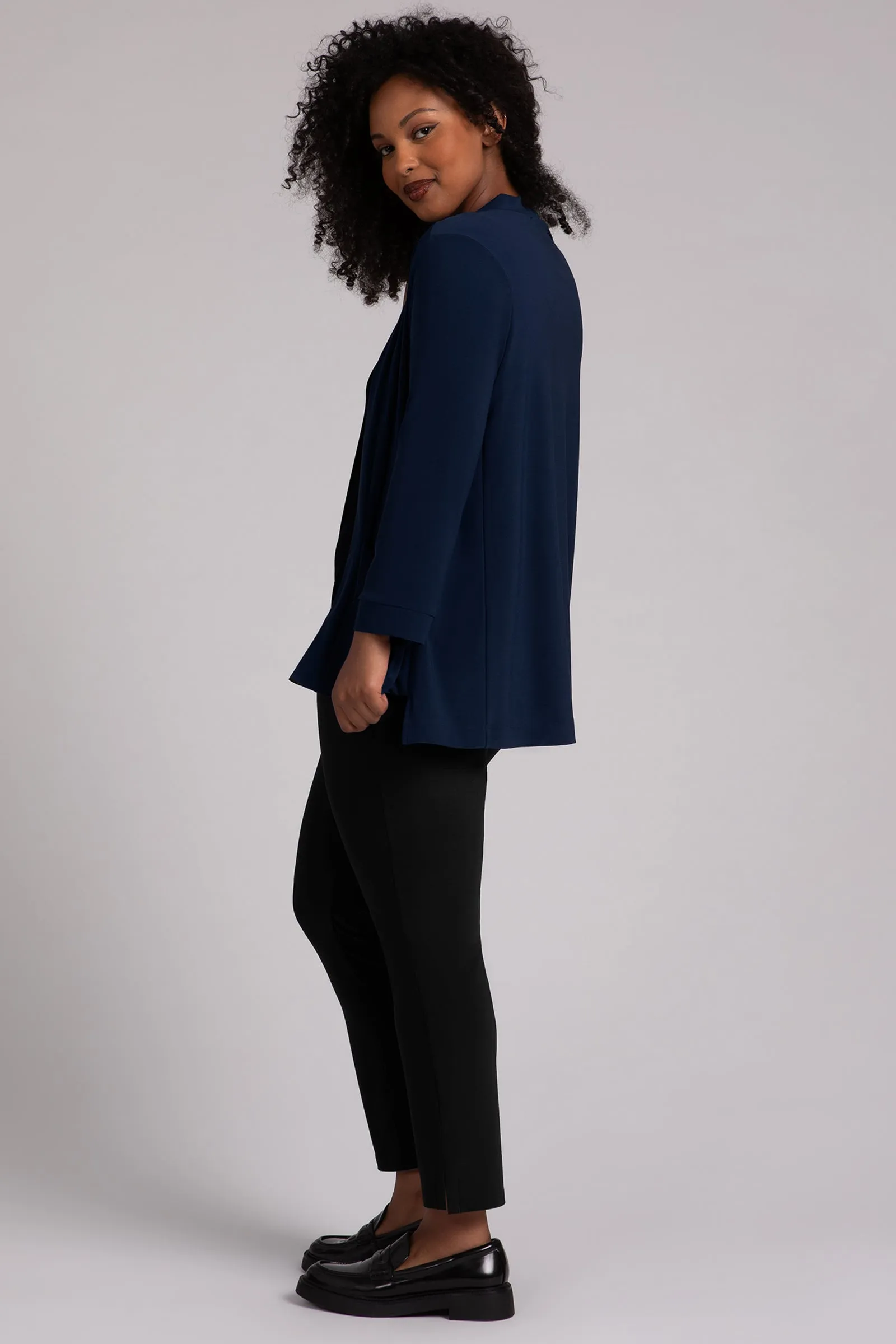 Core Cardigan Plus | Navy