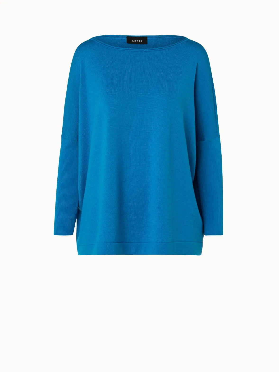 Cotton Cashmere Oversized Knit Pullover