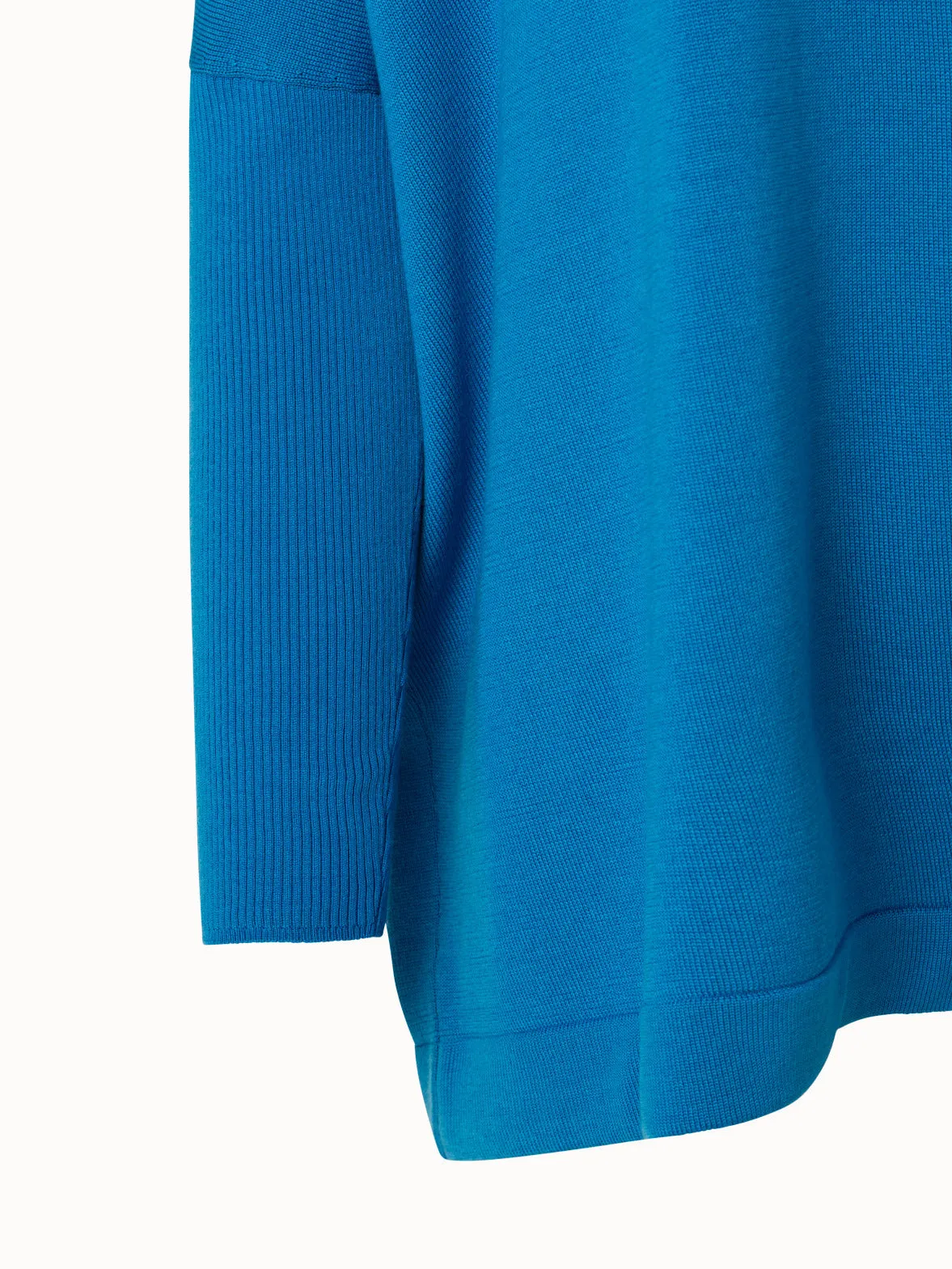 Cotton Cashmere Oversized Knit Pullover