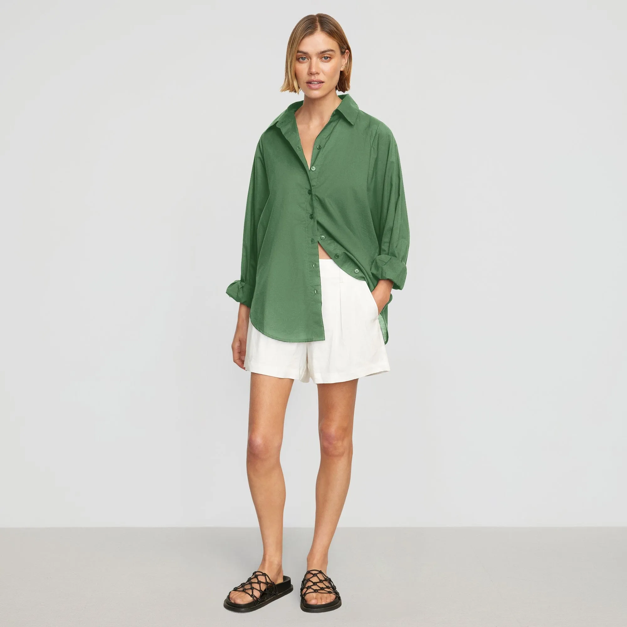 Dakota Oversized Organic Cotton Shirt