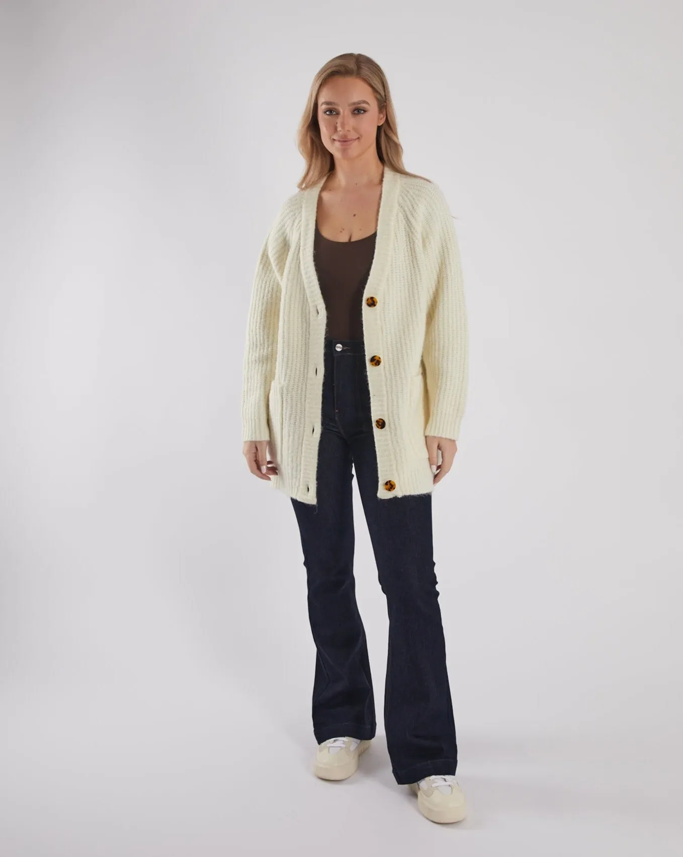 Elspeth Cardigan Ivory