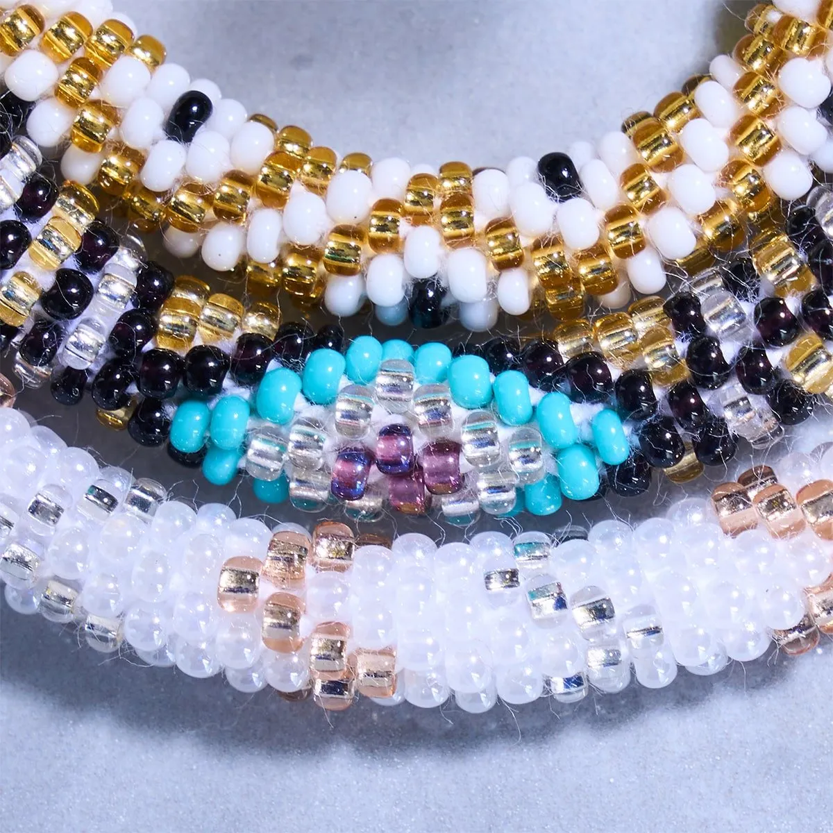 Free Spirited | Himalayan Glass Bead Bracelet