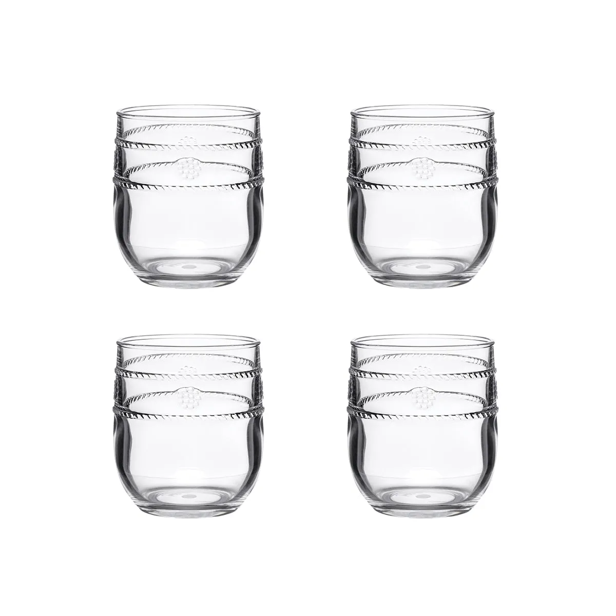 Isabella Acrylic Small Tumbler Set/4