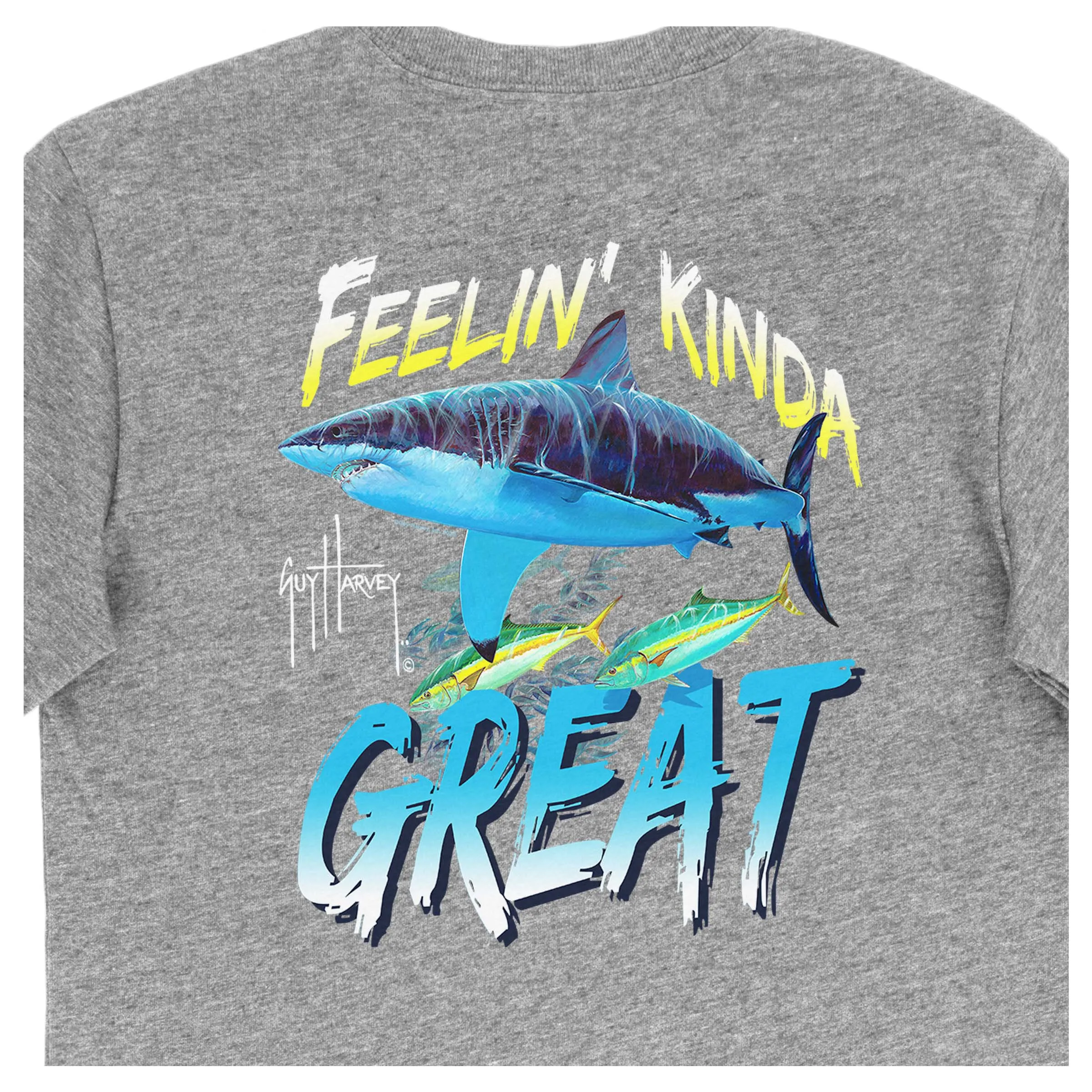 Kids Feelin' Great Short Sleeve Grey T-Shirt