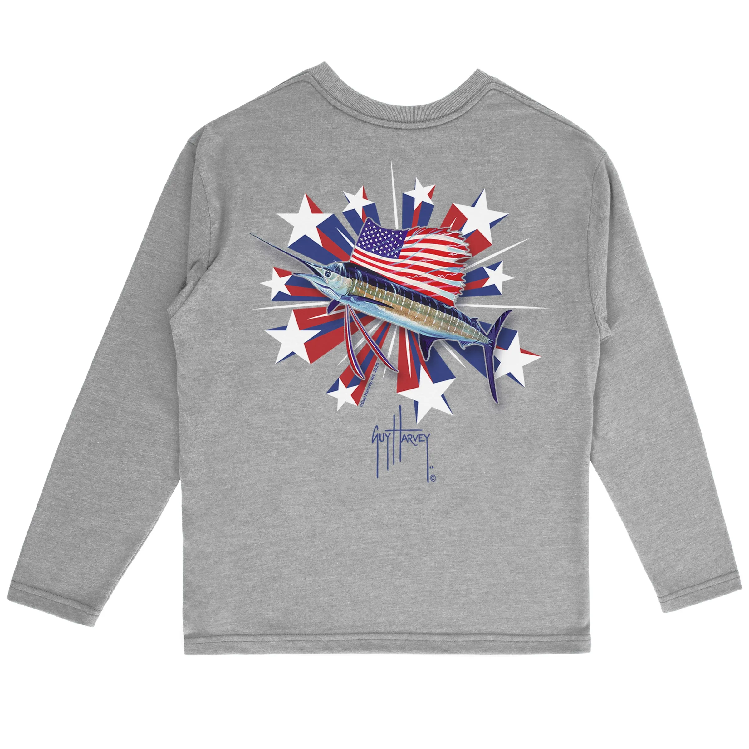 Kids Stars Explotion Long Sleeve T-Shirt