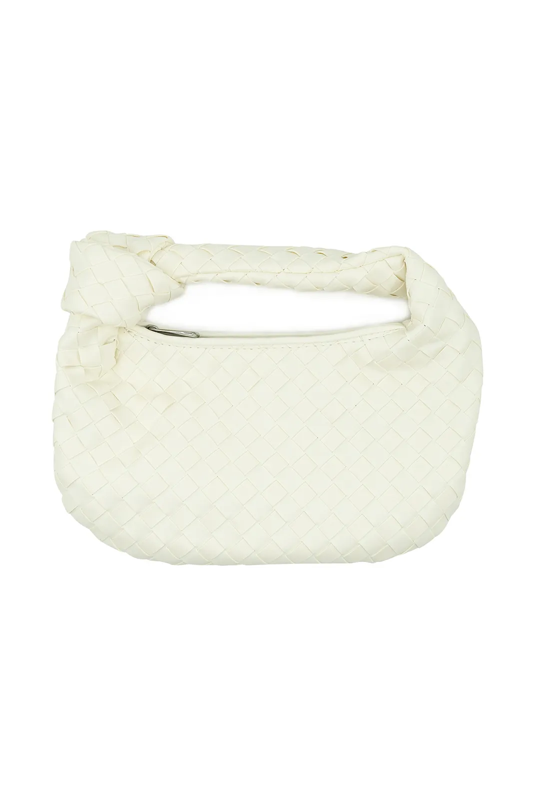 Lina Woven Hobo Mini Bag