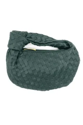 Lina Woven Hobo Mini Bag