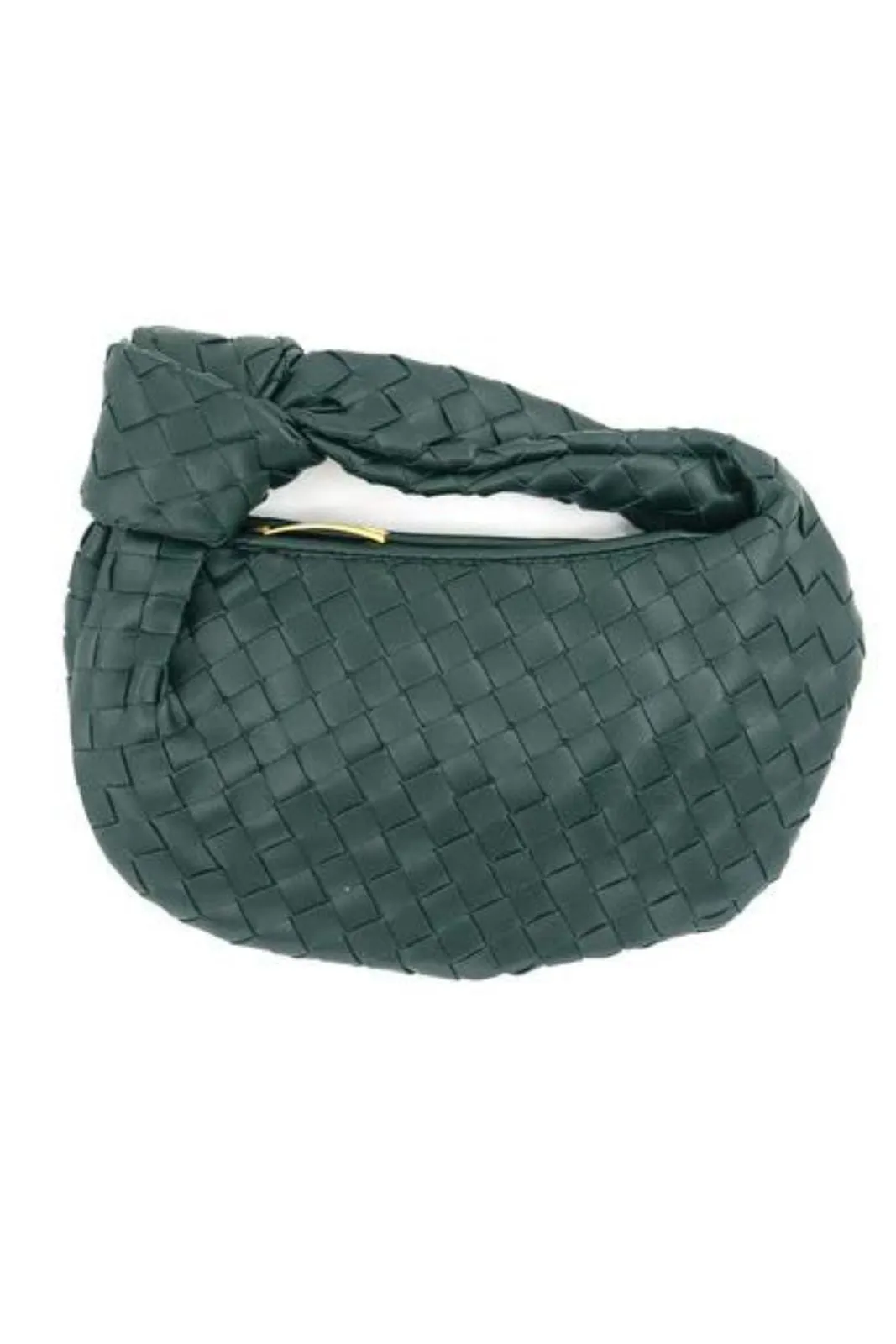 Lina Woven Hobo Mini Bag