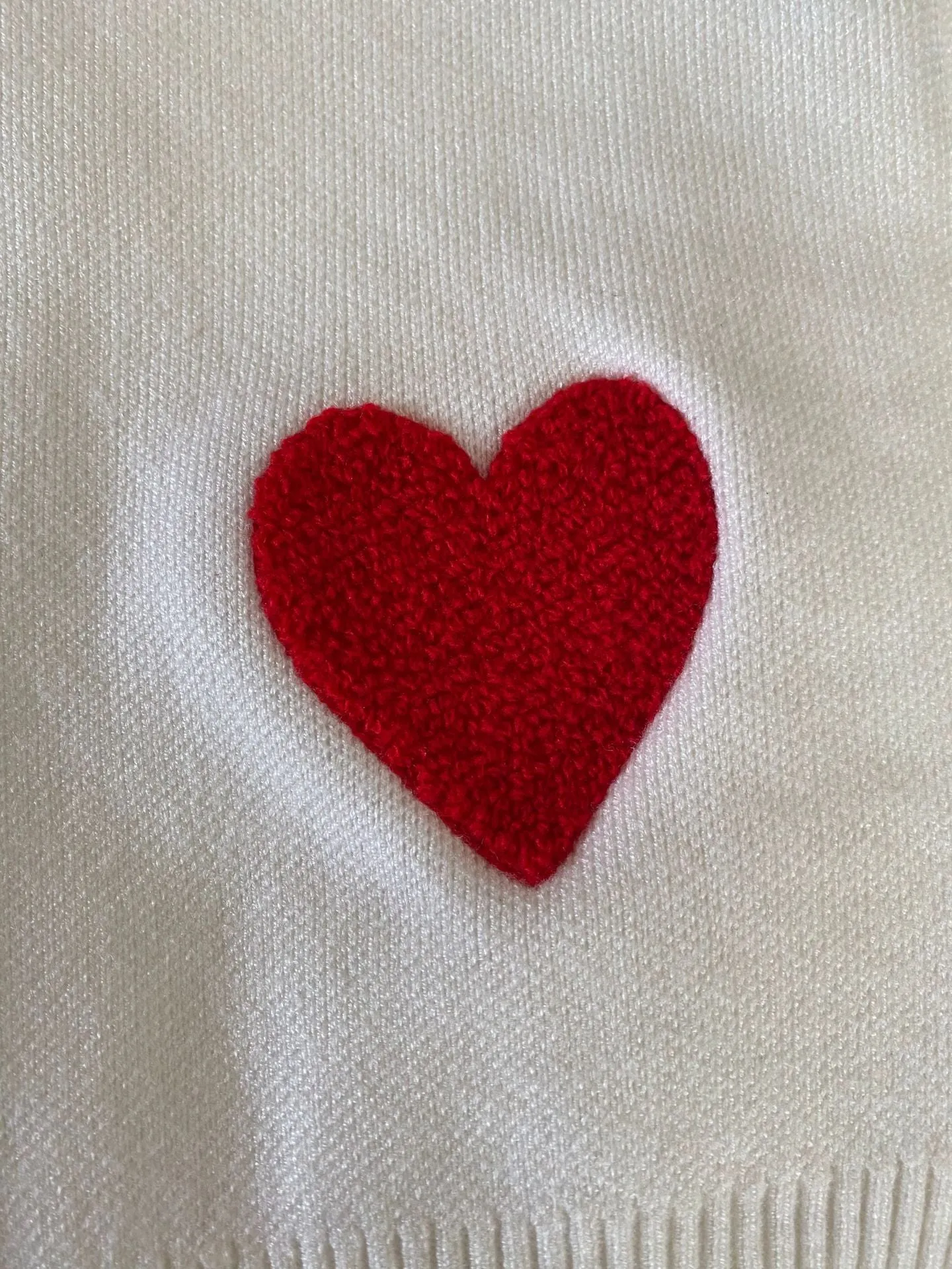 Loose hearts casual sweater