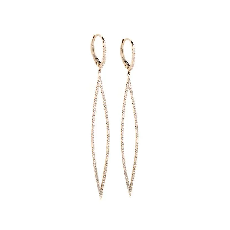 Marquise Dangle Earrings