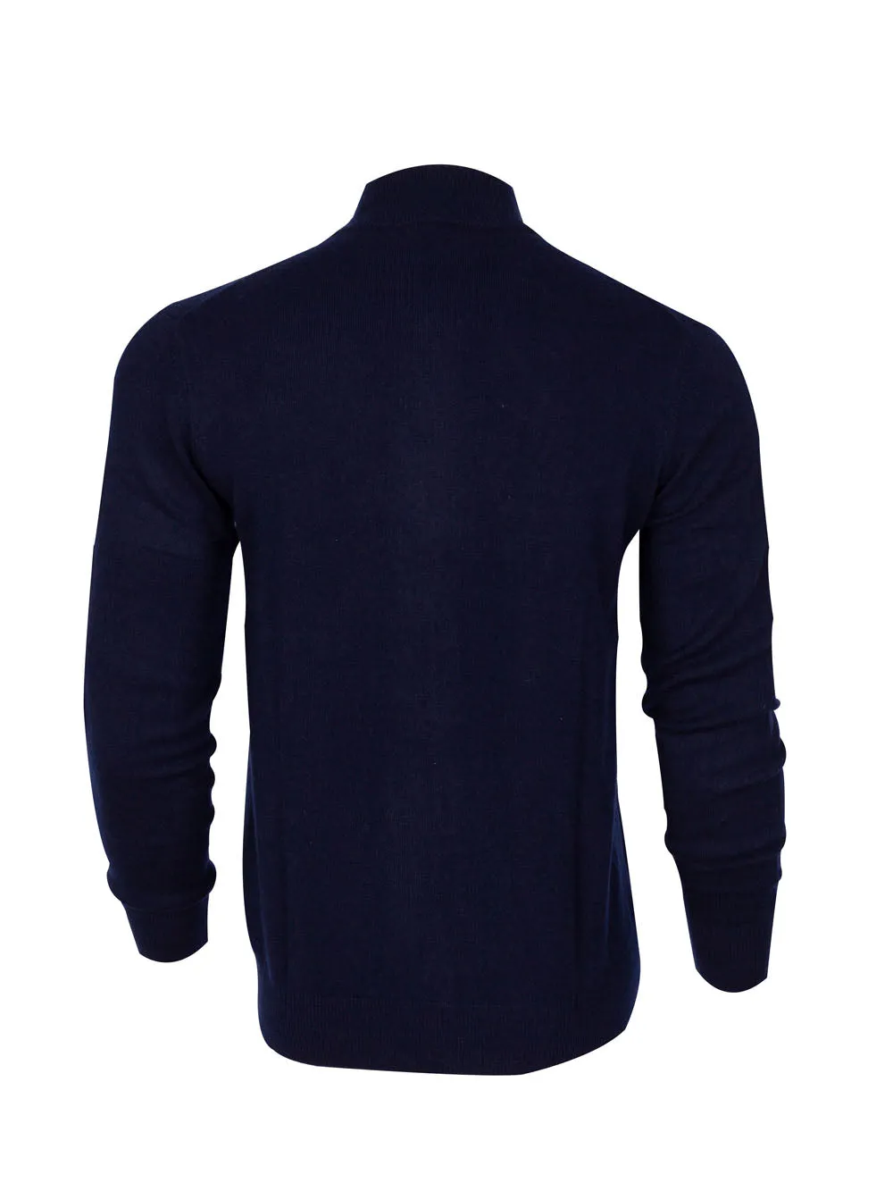 Men's 100% Mongolian Cashmere  Zip Cardigan