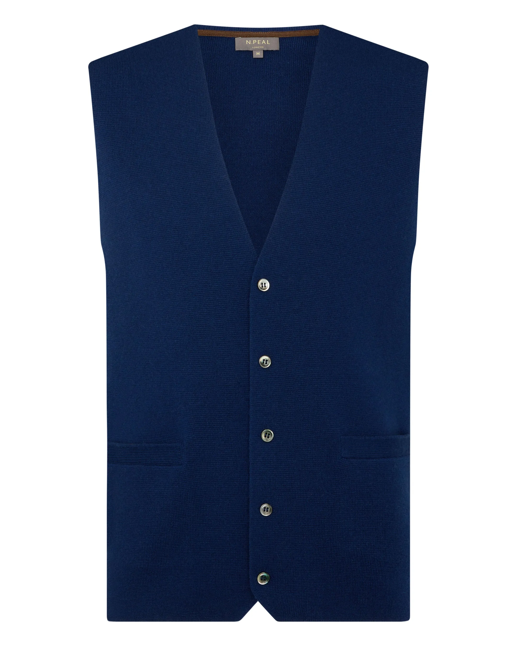 Men's Chelsea Cashmere Waistcoat French Blue