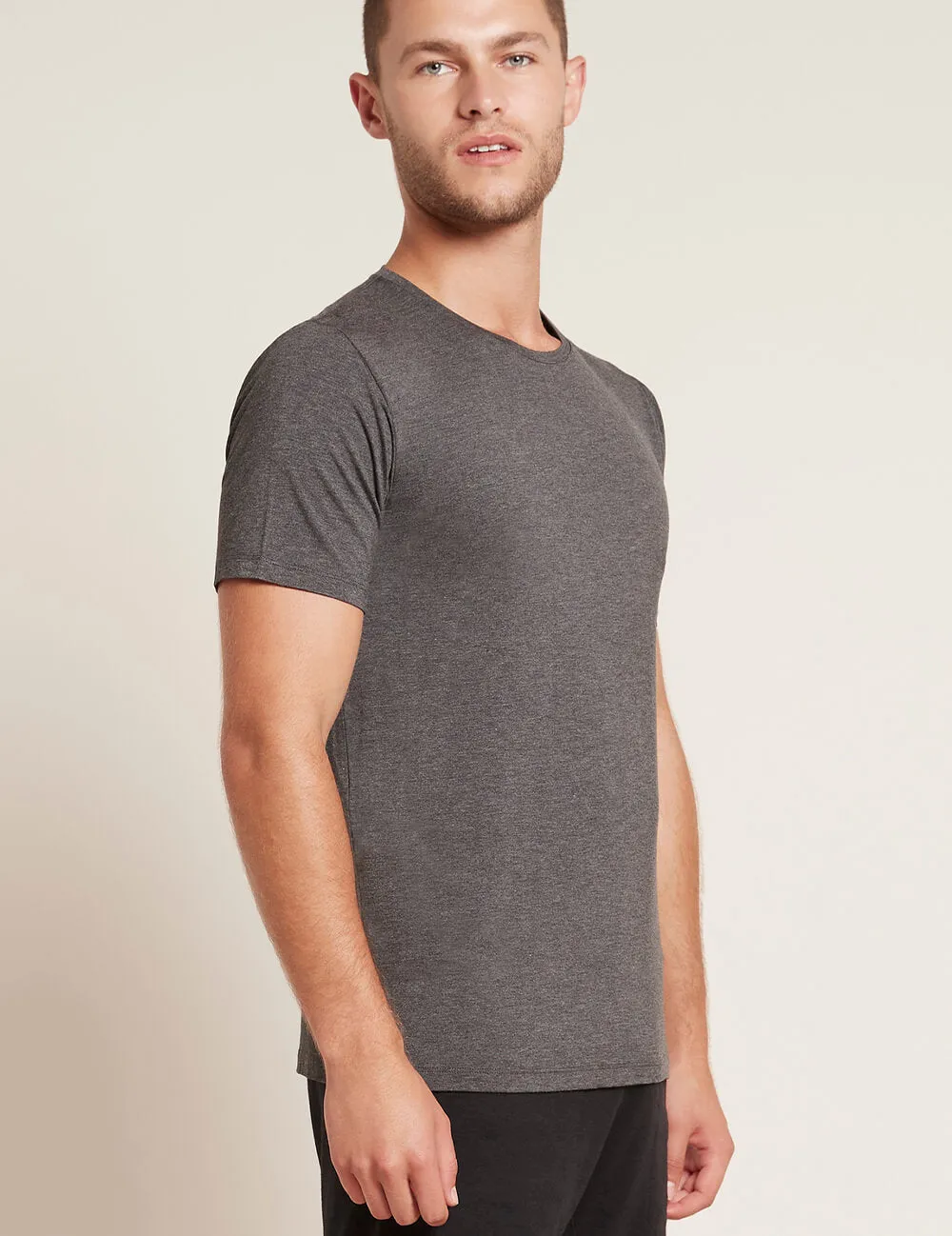 Men's Crew Neck T-Shirt - Dark Marl