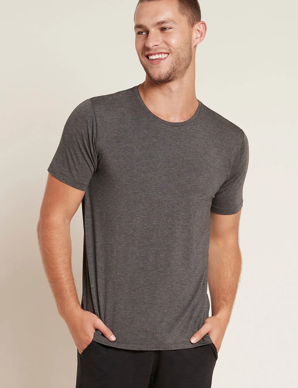 Men's Crew Neck T-Shirt - Dark Marl