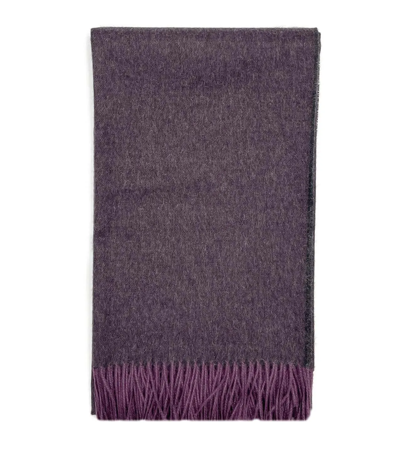 NEW! 100% Baby Alpaca Scarf - Elderberry