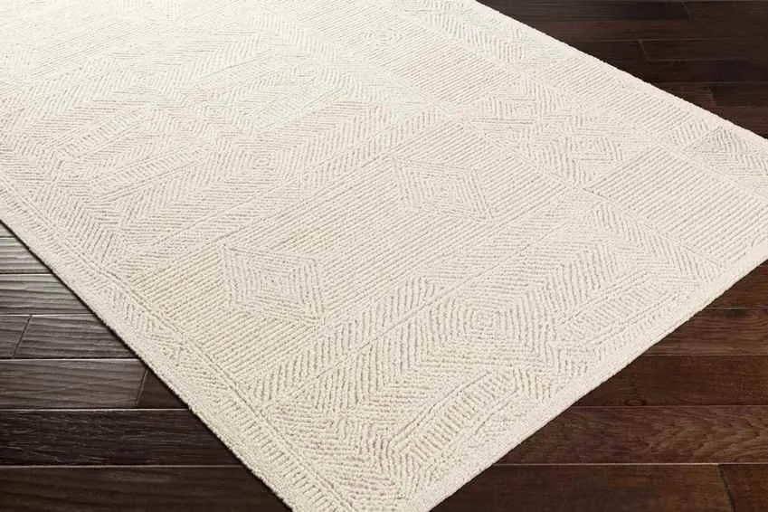 Onward Bohemian Cream Area Rug Carpet for Living Room Bedroom or Kitchen