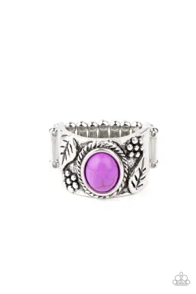 Paparazzi Free-Spirited Fields - Purple Ring