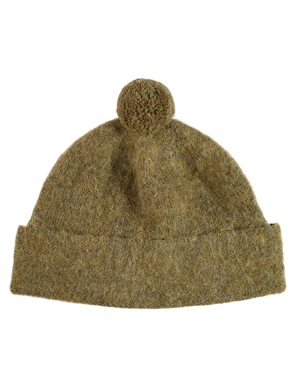 Plain Shetland Hat Brandy