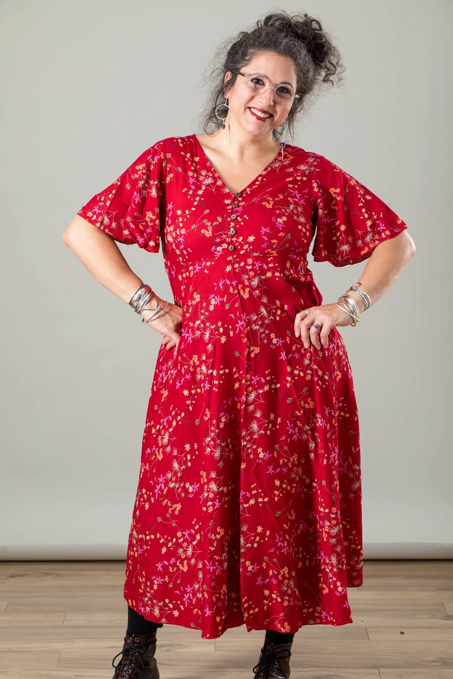 Ramblin Rose Garden Party Dress