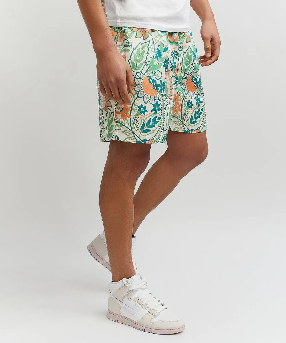 Reason Clothing Tropical Vibes Twill Shorts