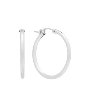 Sandra Basic Hoops - Sterling Silver