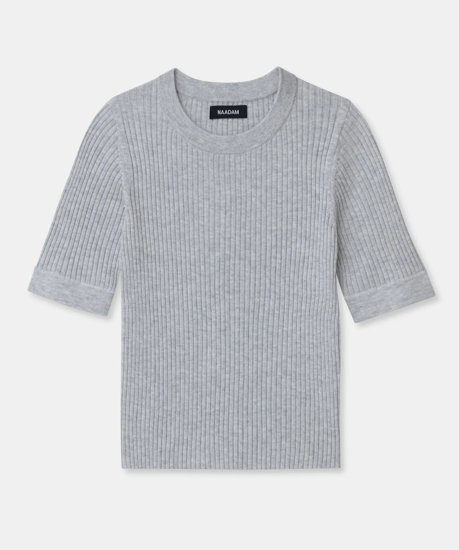 Silk Cashmere Short Sleeve Tee