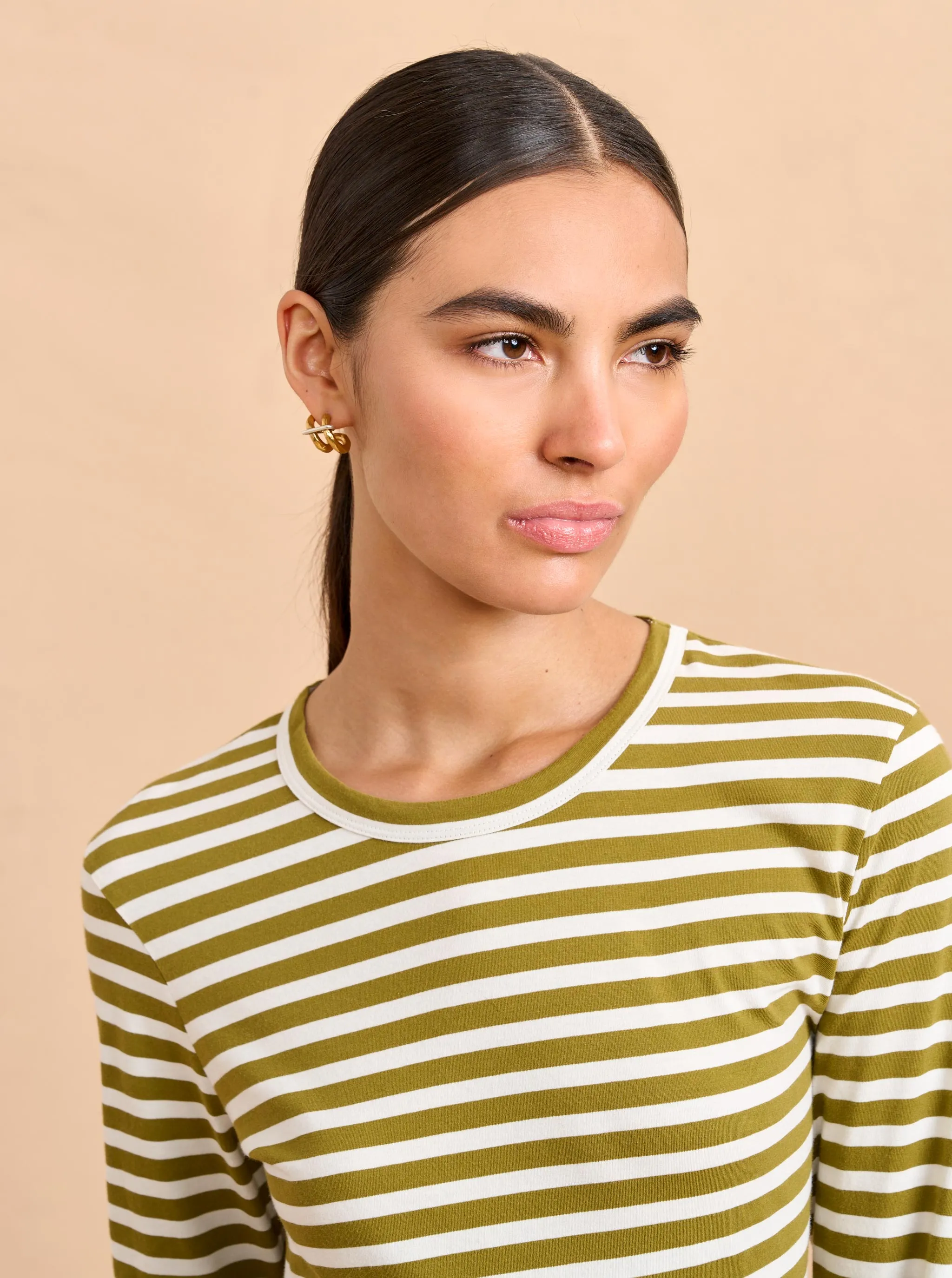 Striped Meredith Tee