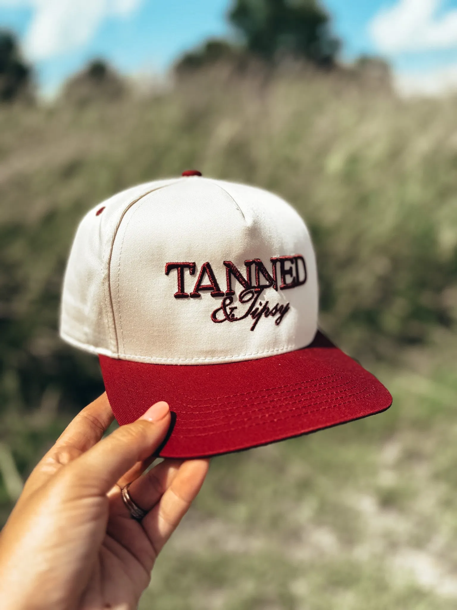 Tanned   Tipsy Trucker Hat