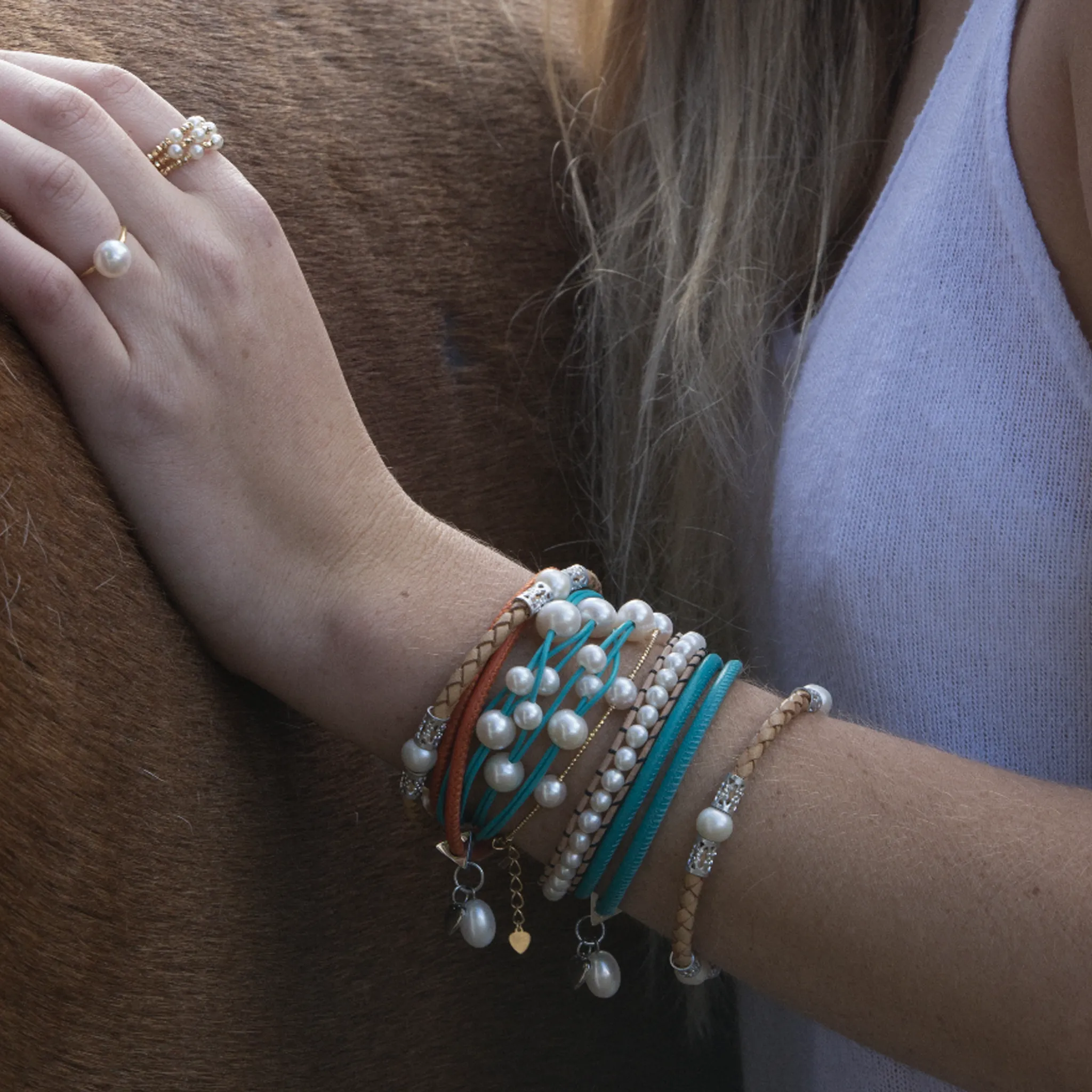 Turquoise Scatter Bracelet