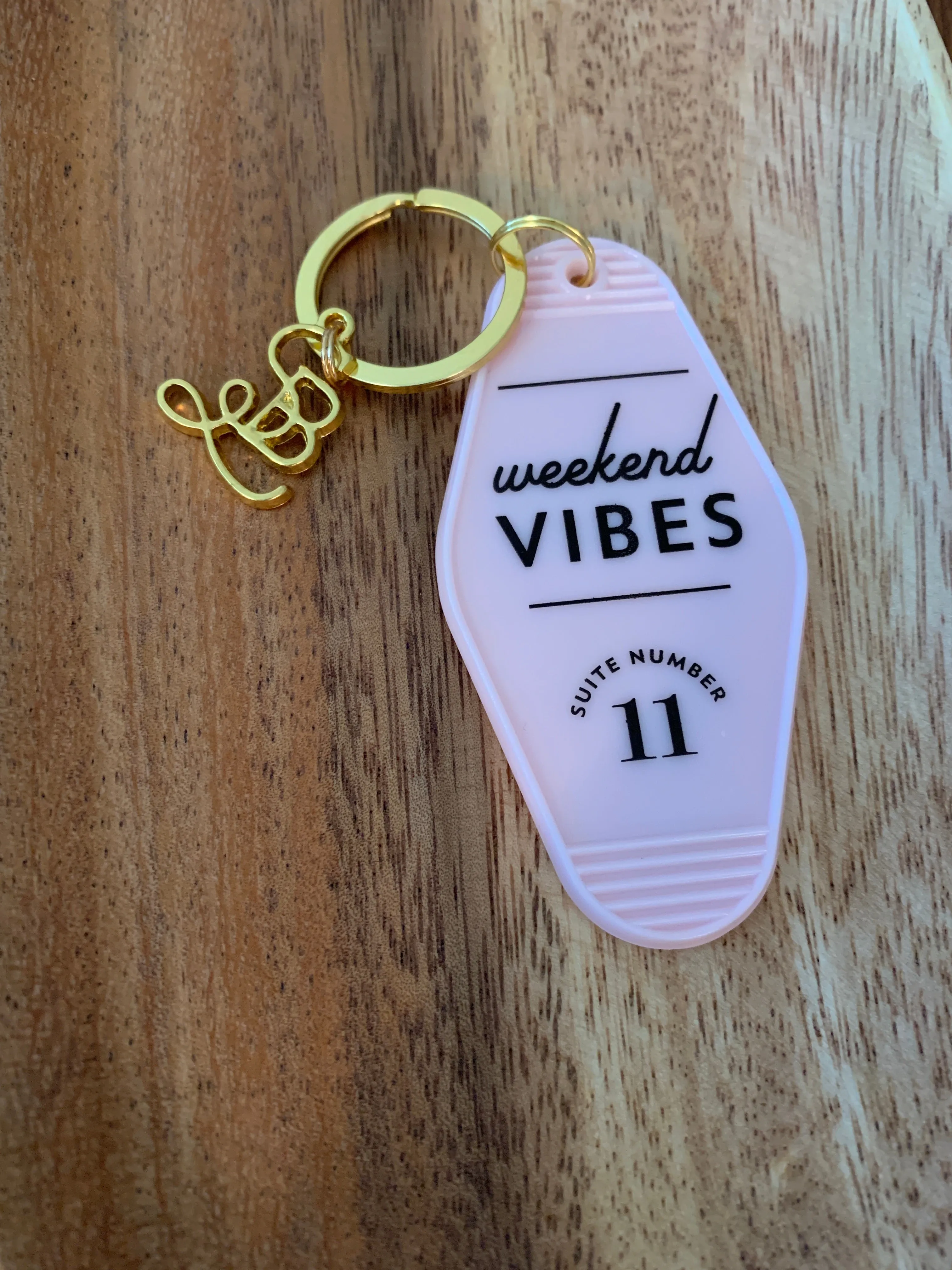 Weekend Vibes - Motel Key Tag