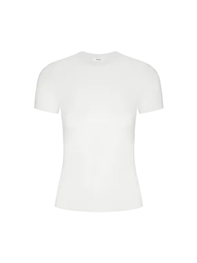 Women's 365 Cotton-Stretch T-shirt—off-white