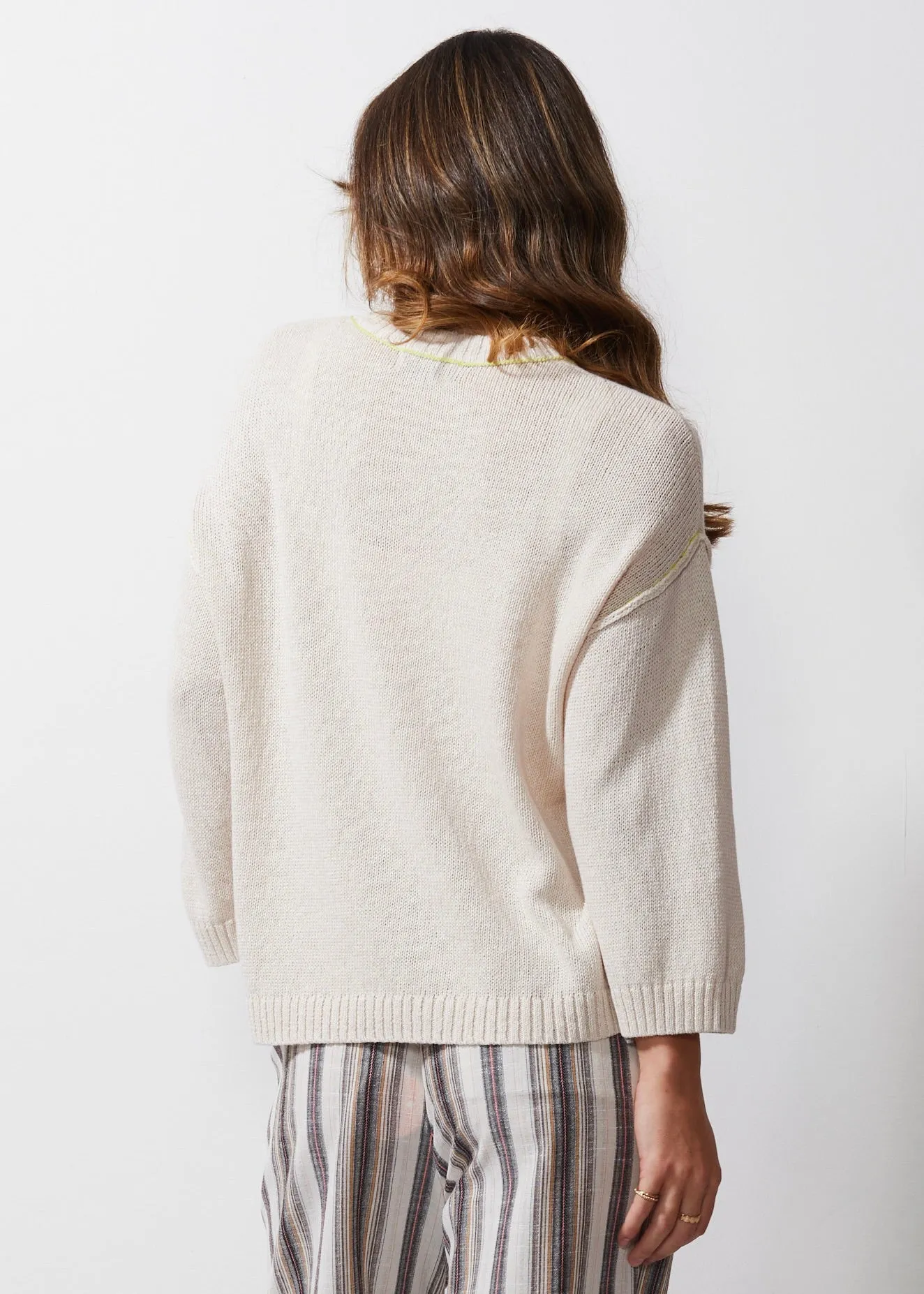 Zaket & Plover - Chunky Linen Top